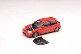 Honda  - EK9 Mugen red - 1:64 - Motorhelix - M65012 - MH65012 | Toms Modelautos