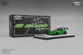 Honda  - S2000 Race Car metallic green - 1:64 - Microturbo - MT6408A9 - MT6408A9 | Toms Modelautos