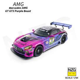 Mercedes Benz  - AMG GT3  various - 1:64 - KILOWorks - 114600004 - KLW114600004 | Toms Modelautos
