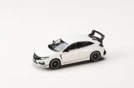 Honda  - Civic 2017 white - 1:64 - Hobby Japan - HJDM011-23 - HJDM011-23 | Toms Modelautos