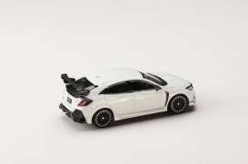 Honda  - Civic 2017 white - 1:64 - Hobby Japan - HJDM011-23 - HJDM011-23 | Toms Modelautos