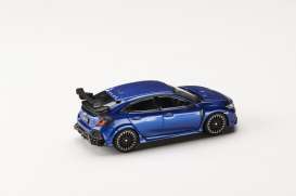 Honda  - Civic 2017 blue - 1:64 - Hobby Japan - HJDM011-24 - HJDM011-24 | Toms Modelautos