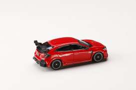 Honda  - Civic 2017 flame red - 1:64 - Hobby Japan - HJDM011-25 - HJDM011-25 | Toms Modelautos