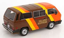 Volkswagen  - Vanagon GL  brown/orange/yellow  - 1:18 - KK - Scale - KKDC180993 - KKDC180993 | Toms Modelautos