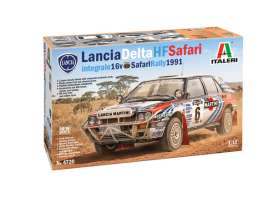 Lancia  - Delta Integrale Safari 16v various - 1:12 - Italeri - 4720 - ita4720 | Toms Modelautos