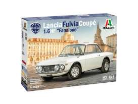 Lancia  -  Fulvia coupé 1.6HF white - 1:24 - Italeri - 3619 - ita3619 | Toms Modelautos