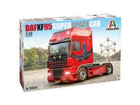 Daf  - XF 95  Super Space Cab red - 1:24 - Italeri - ITA-93834 - ita93834 | Toms Modelautos