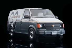 Chevrolet  - Astro Van white/gray - 1:64 - Tomica Limited Vintage - TLV-N344c | Toms Modelautos