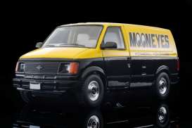 Chevrolet  - Astro Van yellow/black - 1:64 - Tomica Limited Vintage - TLV-N344b | Toms Modelautos