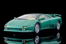 Lamborghini  - Diablo SE30 green - 1:64 - Tomica Limited Vintage - 339496 - TLV-N-Lamborghini-gr | Toms Modelautos