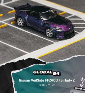 Nissan  - Fairlady Z Veilside FFZ400 2025 chameleon purple - 1:64 - Tarmac - T64G-074-MP - TC-T64G-074-MP | Toms Modelautos