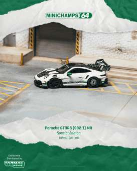Porsche  - GT3RS 2025 white - 1:64 - Tarmac - T64MC-023-WG - TC-T64MC-023-WG | Toms Modelautos