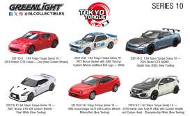 Assortment/ Mix  - Tokyo Torque Series 10 various - 1:64 - GreenLight - 235110 - gl235110 | Toms Modelautos