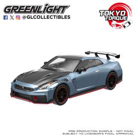 Nissan  - GTR R35 NISMO  2024 stealth gray - 1:64 - GreenLight - 235110-C - gl235110-C | Toms Modelautos