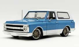 Chevrolet  - Blazer K/5 1969 blue - 1:18 - Acme Diecast - 1807717 - acme1807718 | Toms Modelautos