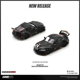 Toyota  - Supra A90  black - 1:64 - Inno Models - IN64-A90DP-GBLACK - in64-A90DP-GBLACK | Toms Modelautos