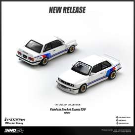 BMW  - E30 white - 1:64 - Inno Models - IN64-E30P-WHI - in64-E30P-WHI | Toms Modelautos
