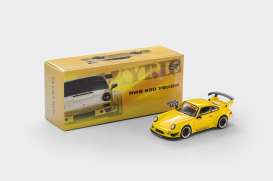 Porsche  - RWB 930 yellow - 1:64 - ModelModel - MM64-RWB930-005 - MM64-RWB930-005 | Toms Modelautos