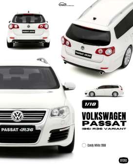 Volkswagen  - Passat (B6) 2008 candy white - 1:18 - OttOmobile Miniatures - OT1393 - OT1393 | Toms Modelautos