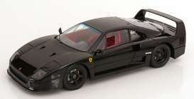 Ferrari  - F40 Lightweight 1990 black - 1:12 - KK - Scale - KKDC120254 - KKDC120254 | Toms Modelautos