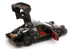 Ferrari  - F40 Lightweight 1990 black - 1:12 - KK - Scale - KKDC120254 - KKDC120254 | Toms Modelautos