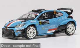 Toyota  - Yaris  2026 blue - 1:43 - IXO Models - 1015287 - ixoRAM1033 | Toms Modelautos