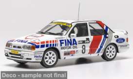 Ford  - Sierra RS 1990 white/blue/red - 1:43 - IXO Models - 1009837 - ixoRAC459B | Toms Modelautos