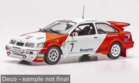 Ford  - Sierra RS 1989 white/red - 1:43 - IXO Models - 1009833 - ixoRAC456 | Toms Modelautos