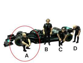 Figures diorama - Pit Crew Worker 1A  Mercedes-B  - 1:18 - Cartrix - CTPL18094 - CTPL18094 | Toms Modelautos