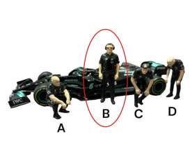 Figures diorama - Pit Crew Worker B Mercedes-B  - 1:18 - Cartrix - CTPL18095 - CTPL18095 | Toms Modelautos