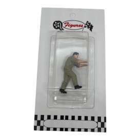 Figures diorama - Mechanic position D  - 1:43 - Cartrix - CTVD38 - CTVD38 | Toms Modelautos