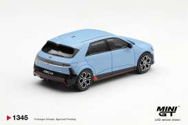 Hyundai  - Ioniq 5 N Performance blue matt - 1:64 - Mini GT - MGT01345-L - MGT01345-L | Toms Modelautos