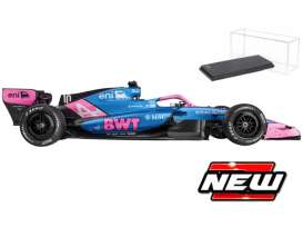 Alpine  - A526 2026 blue/pink - 1:43 - Bburago - 18-38240C - bura38240C | Toms Modelautos