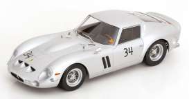 Ferrari  - 250 GTO 1963 silver - 1:18 - KK - Scale - KKDC180739 - KKDC180739 | Toms Modelautos