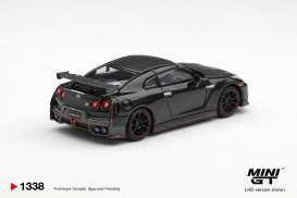 Nissan  - GT-R R35 Nismo 2024 black - 1:64 - Mini GT - MGT01338-BL - MGT01338-BL | Toms Modelautos
