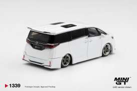 Toyota  - Alphard 40 2025 white - 1:64 - Mini GT - MGT01339-BL - MGT01339-BL | Toms Modelautos