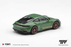 Porsche  - 911 2022 auratium green - 1:64 - Mini GT - MGT01341-BL - MGT01341-BL | Toms Modelautos
