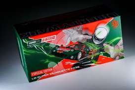 Mazda  - RX7 (FD3S) red/green - 1:64 - Inno Models - IN64-DSTANDS-LB-FD3S - IN64-DSTANDS-LB-FD3S | Toms Modelautos