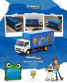 Mitsubishi  - Fuso Canter various - 1:64 - Tarmac - T64T-TL002-TS - TC-T64T-TL002-TS | Toms Modelautos