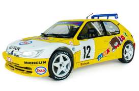 Peugeot  - 306 Maxi 1997 yellow - 1:18 - Solido - SO1808311 - soli1808311 | Toms Modelautos