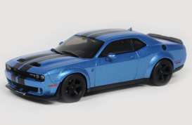 Dodge  - Challenger SRT 2020 blue - 1:43 - Solido - SO4310310 - soli4310310 | Toms Modelautos
