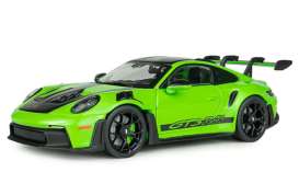Porsche  - 911 (992) 2023 green - 1:43 - Solido - SO4314804 - soli4314804 | Toms Modelautos