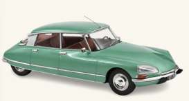 Citroen  - DS 23 Pallas 1973 silver green  - 1:12 - Norev - 121732 - nor121732 | Toms Modelautos