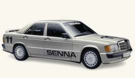 Mercedes Benz  - 190 E 2.3-16 1984 silver - 1:18 - Norev - 183832 - nor183832 | Toms Modelautos