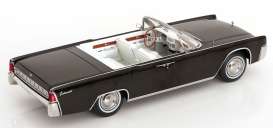 Lincoln  - Continental Convertible  1963 black - 1:18 - KK - Scale - KKDC181521 - KKDC181521 | Toms Modelautos
