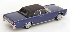 Lincoln  - Continental Convertible  1963 blue metallic - 1:18 - KK - Scale - KKDC181522 - KKDC181522 | Toms Modelautos