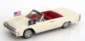 Lincoln  - Continental Convertible  1963 white - 1:18 - KK - Scale - KKDC181523 - KKDC181523 | Toms Modelautos
