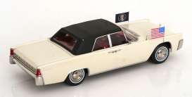 Lincoln  - Continental Convertible  1963 white - 1:18 - KK - Scale - KKDC181523 - KKDC181523 | Toms Modelautos