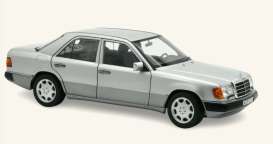 Mercedes Benz  - 230 E 1990 silver  - 1:18 - Norev - 183953 - nor183953 | Toms Modelautos
