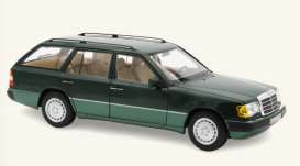 Mercedes Benz  - 300 D T-Modell 1990 green - 1:18 - Norev - 183963 - nor183963 | Toms Modelautos